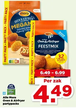 Aanbieding: Alle Mora Oven & Airfryer partypacks