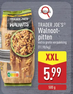 Promotie: Walnoot-pitten