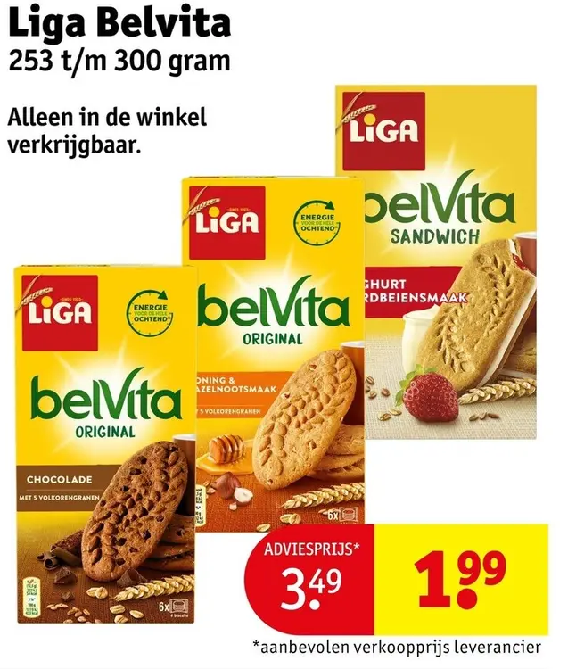 Aanbieding: Liga Belvita