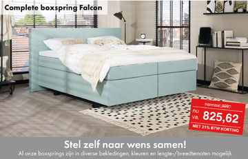 Aanbieding: Complete boxspring Falcon