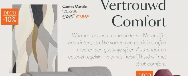 Promotie: Canvas Marvilo