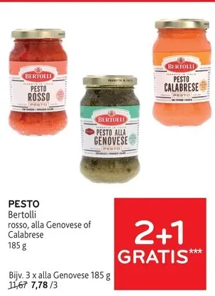 Promotie: Pesto