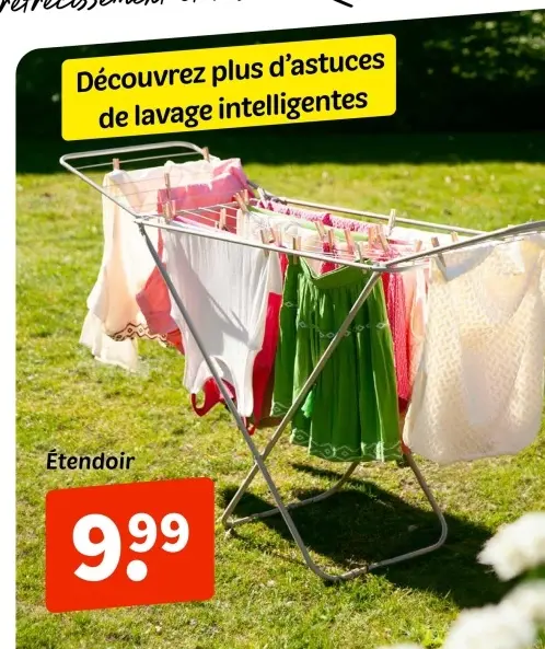 Offre: Étendoir