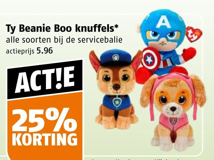 Aanbieding: Ty Beanie Boo knuffels
