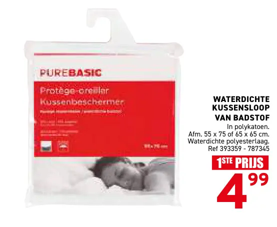 Promotie: Waterdichte Kussensloop