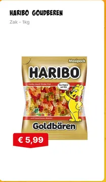 Aanbieding: Haribo goudberen