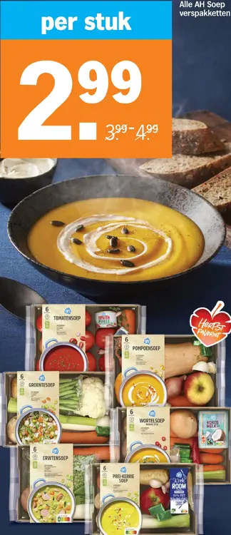 Aanbieding: Soep verspakketten