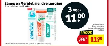Aanbieding: Elmex en Meridol mondverzorging
