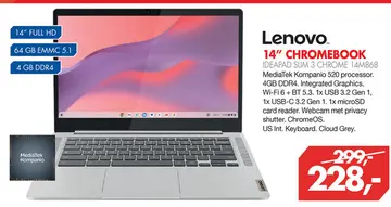 Aanbieding: Lenovo 14" CHROMEBOOK