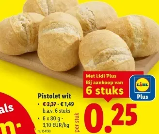 Promotie: Pistolet wit