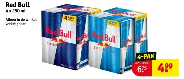 Aanbieding: Red Bull