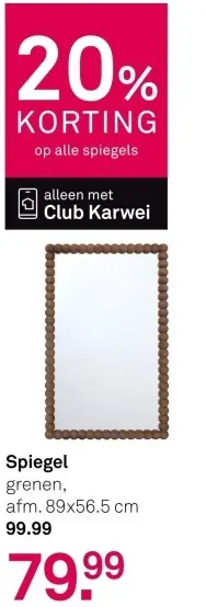 Aanbieding: Spiegel