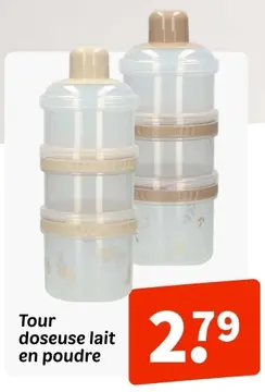 Offre: Tour doseuse lait en poudre