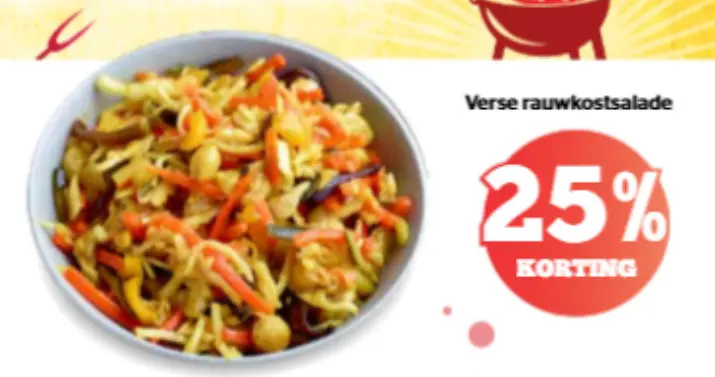 Promotie: Verse rauwkostsalade