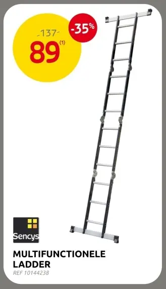 Promotie: Multifunctionele ladder