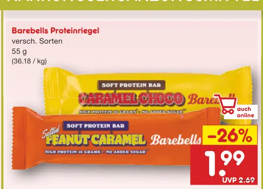 Aanbieding: Proteinriegel