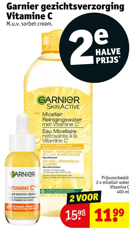 Promotie: Gezichtsverzorging Vitamine C