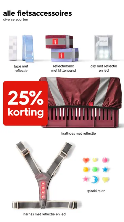 Aanbieding: alle fietsaccessoires