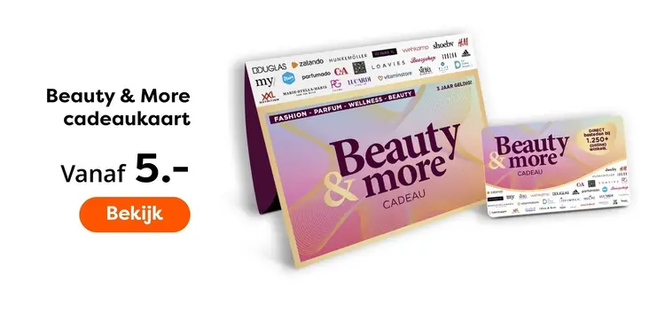 Aanbieding: Beauty & More cadeaukaart