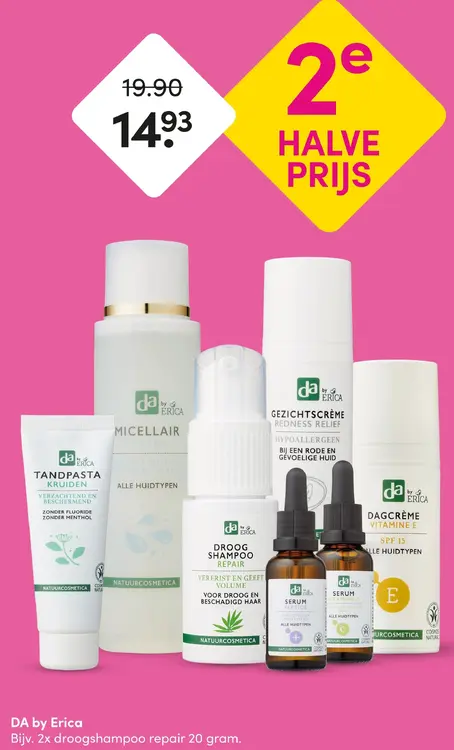 Aanbieding: DA by Erica natuurcosmetica