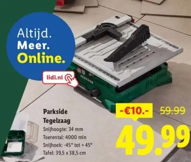 Aanbieding: Tegelzaag