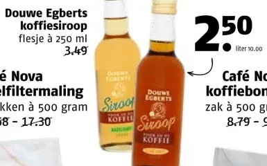Aanbieding: Koffiesiroop