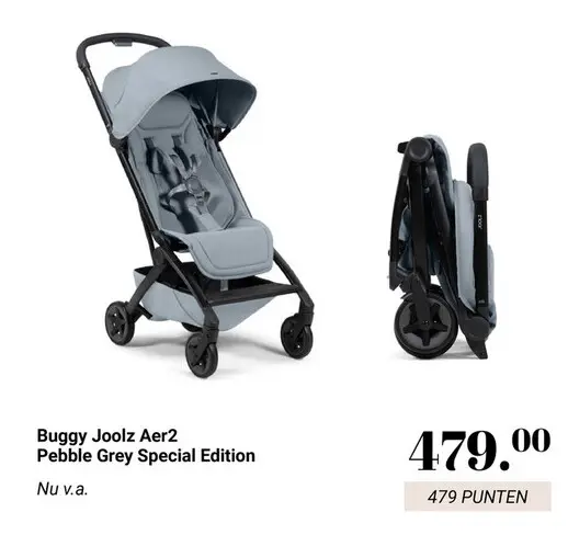 Aanbieding: Buggy Joolz Aer2 Pebble Grey Special Edition