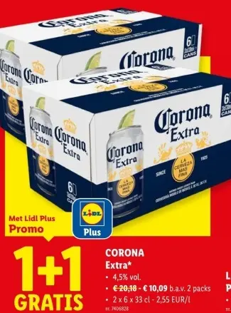 Promotie: CORONA Extra