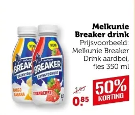 Aanbieding: Melkunie Breaker drink
