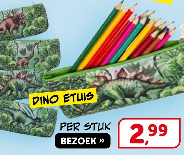Aanbieding: Dino etuis