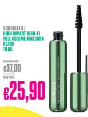 Aanbieding: Clinique High Impact High-Fi Full Volume Mascara Black 10 ml