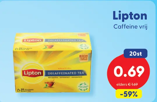 Aanbieding: Decaffeinated Tea