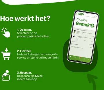 Aanbieding: zooplus Gemak