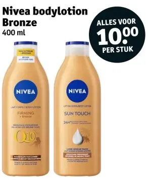 Promotie: Bodylotion Bronze
