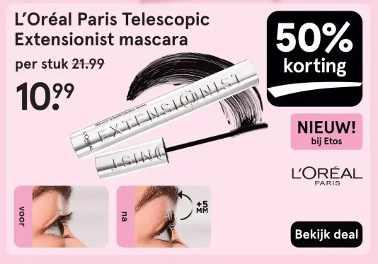 Aanbieding: Telescopic Extensionist mascara