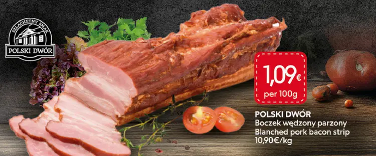 Aanbieding: Boczek wędzony parzony