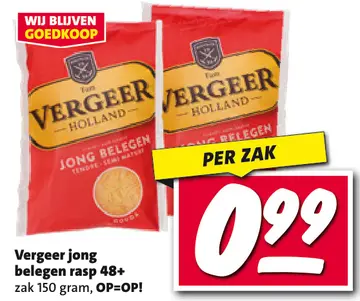 Aanbieding: Jong belegen rasp 48+