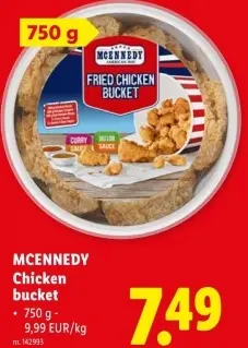 Promotie: Chicken bucket