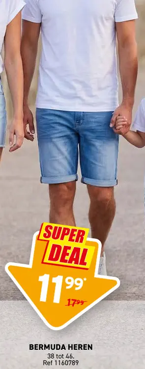 Promotie: Bermuda heren