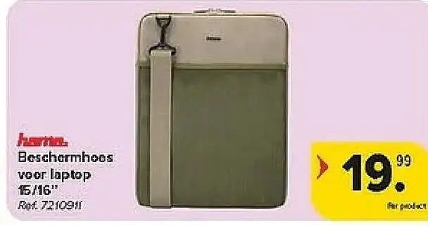 Promotie: Beschermhoes voor laptop