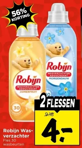 Aanbieding: Wasverzachter