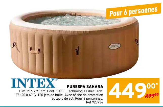 Offre: Purespa sahara