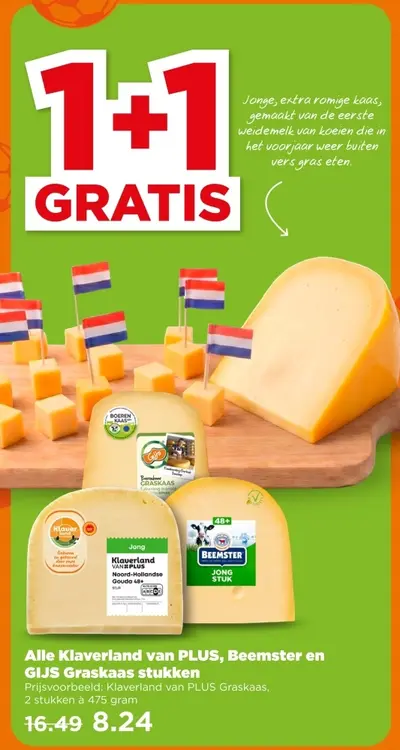 Graskaas stukken