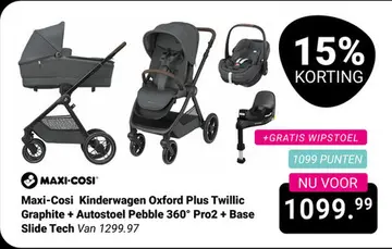 Aanbieding: Maxi-Cosi Kinderwagen Oxford Plus Twillic 