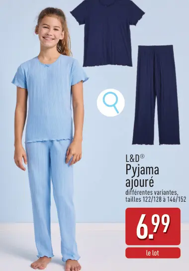 Offre: Pyjama ajouré