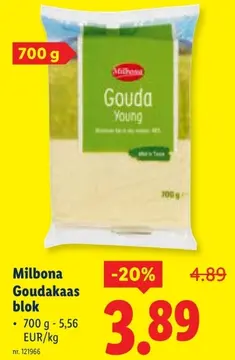 Aanbieding: Goudakaas blok