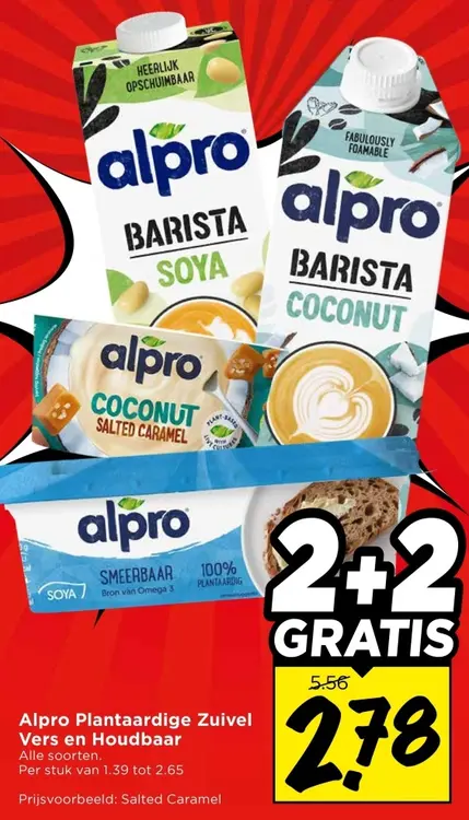 Aanbieding: Plantaardige Zuivel Vers en Houdbaar