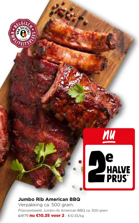 Promotie: Jumbo Rib American BBQ