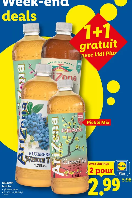 Offre: Iced tea