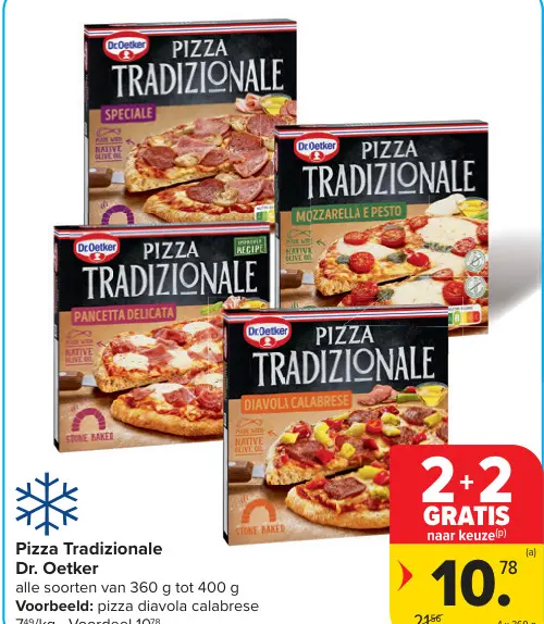 Promotie: Pizza Tradizionale